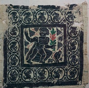 Coptic Textile from Egypt, 3rd Century