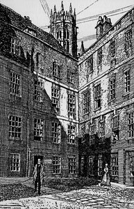 A Corner of Cliffords Inn, 1903 by Unbekannt