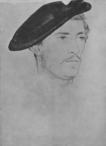 A Gentleman: Unknown Not by Holbein, c16th century, 1945 by Unbekannt