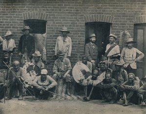 A Group of Afrikaners and Zulus