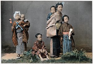 A Group of Children, c1890