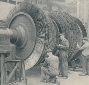 A Many-Bladed Rotor for one of the Queen Mary