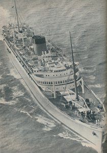 A Twin-Screw Motorship, the Stirling Castle Built by Harland and Wolff
