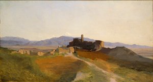 A View of Olevano, early 19th century