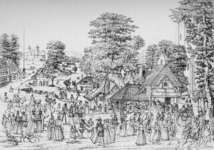 A fete at Horselydown, Southwark