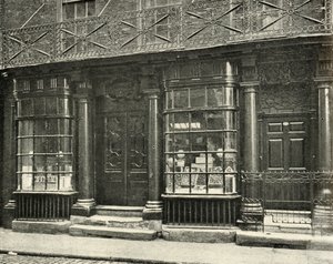 A Fine Shop in Artillery Row, Houndsditch, London, Latter Half of the Eighteenth Century