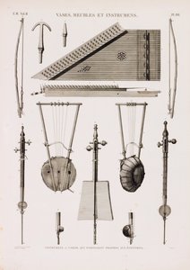A Series of Illustrations of Musical Instruments by Unbekannt
