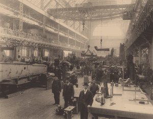 A Workshop of the Putilov Factory by Unbekannt