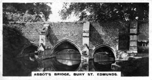 Abbots Bridge, Bury St Edmunds, Suffolk