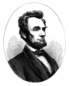 Abraham Lincoln, US president