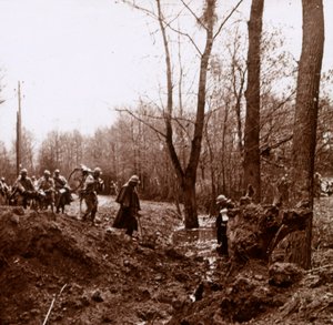 Advance on the Ailette, Northern France, c1918