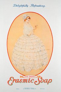 Advert for Erasmic Soap by Unbekannt