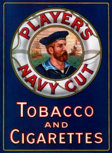 Advert for Players Navy Cut Tobacco and Cigarettes by Unbekannt
