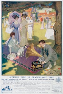 Advert for the Gramophone and Typewriter Co by Unbekannt