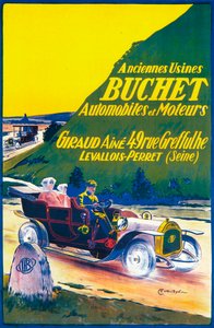 Advertisement for Buchet Cars by Unbekannt