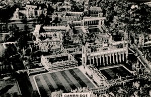 Aerial view of Cambridge
