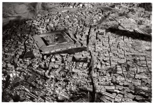 Aerial View of Old Cairo, Egypt, from a Zeppelin, 1931-1933 by Unbekannt