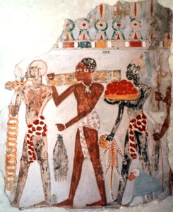 Africans Bearing Gold and Other Items