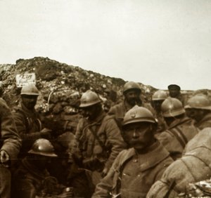 After the attack, Artois, northern France