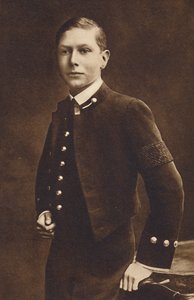 Aged sixteen - Prince Albert, Naval cadet at Osborne, c1910