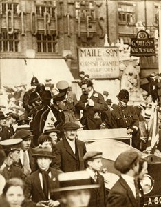 Alcock and Brown After the First Non-Stop Transatlantic Flight, London, June 1919