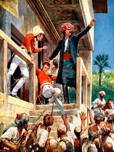 Alexander Burnes, Scottish Diplomat Murdered by Afghans During the First Anglo-Afghan War by Unbekannt