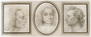 Alexander Pope, English poet and satirist by Unbekannt