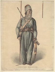 Alexander Zemlyanukhin, Cossack of the Don Regiment, ca 1813