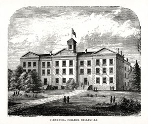 Alexandra College, Belleville, Ontario, Canada, 19th Century by Unbekannt