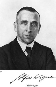 Alfred Lothar Wegener, German Geophysicist and Meteorologist