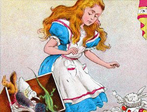 Alice Was Growing Larger Again by Unbekannt