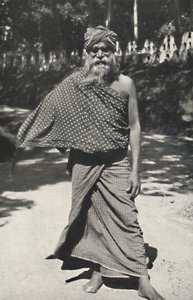 Old Sinhalese Worker from Kandy by Unbekannt
