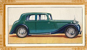 Alvis Silver Eagle Saloon, c1936