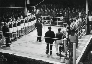 Amateur boxing competition between Germany and Poland, 1936 by Unbekannt