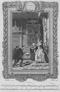 Ambassadors from the States of Holland imploring Assistance of Queen Elizabeth, c1787