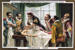 Ambroise Pare, 16th-century French military surgeon