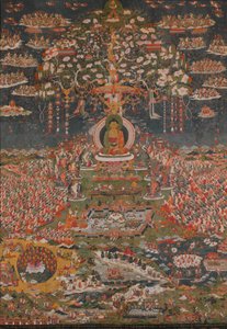 Amitabha, the Buddha of the Western Pure Land (Sukhavati)