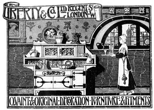 An Advertisement for Liberty and Co Ltd by Unbekannt