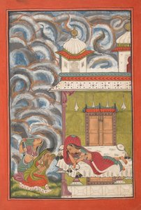 Andhrayaki Ragini: Folio from a Ragamala Series