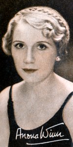 Anona Winn MBE Born Anona Edna Wilkins, 1904-1994, 1935