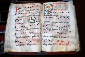 Antiphonal: The Circumcision of Jesus, Domus Galilaeae, Mount of Beatitudes, Israel by Unbekannt