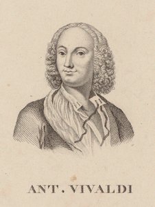 Antonio Vivaldi by Unbekannt