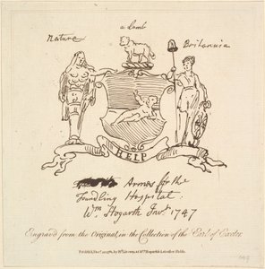 Arms for the Foundling Hospital by Unbekannt