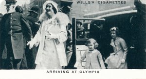Arriving at Olympia