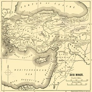 Asia Minor - Map by Unbekannt