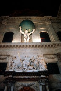 Atlas Holding the Universe on His Shoulders by Unbekannt