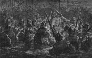 Attack on Porto Rico, 1797, c1880 by Unbekannt