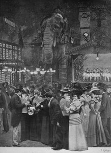 Au Moulin Rouge - Dans Le Jardin, 1900 by Unbekannt