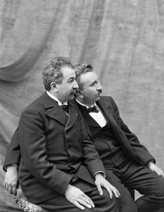 Auguste and Louis Lumière, 1895
