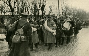 Austrian prisoners, Przemysl, March 1915